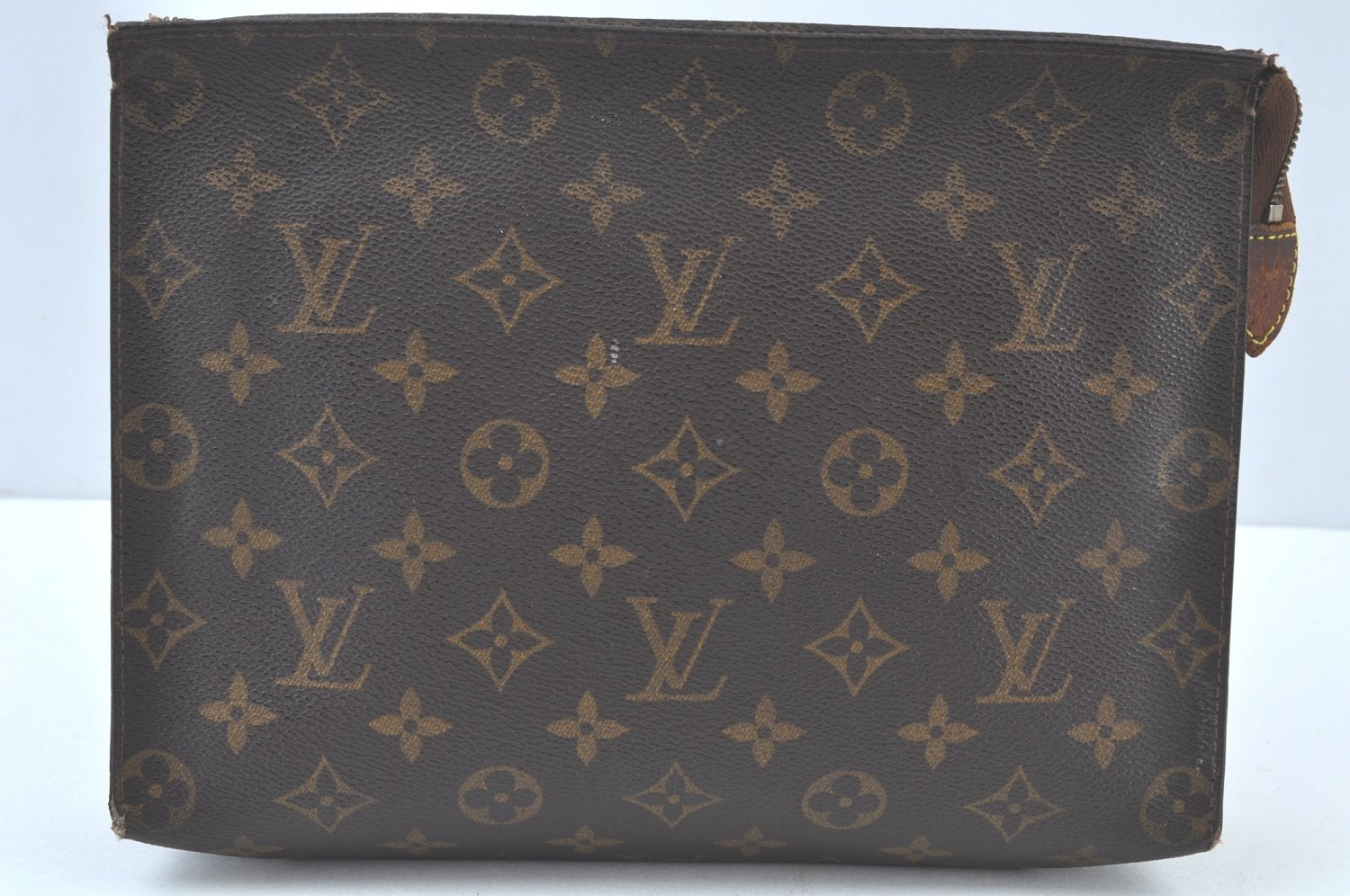 Louis Vuitton Monogram Poche Toilette 26 Cosmetics Pouch Old Model LV Junk K5566