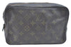 Auth Louis Vuitton Monogram Trousse Toilette 23 Clutch Bag Old Model Junk K5571