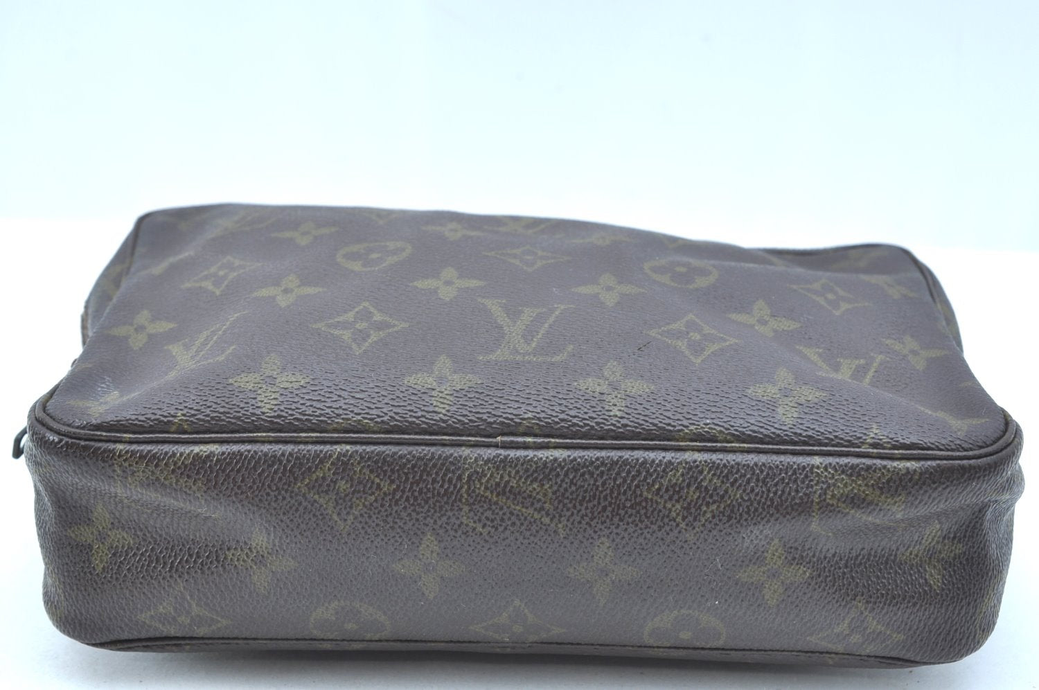 Auth Louis Vuitton Monogram Trousse Toilette 23 Clutch Bag Old Model Junk K5571