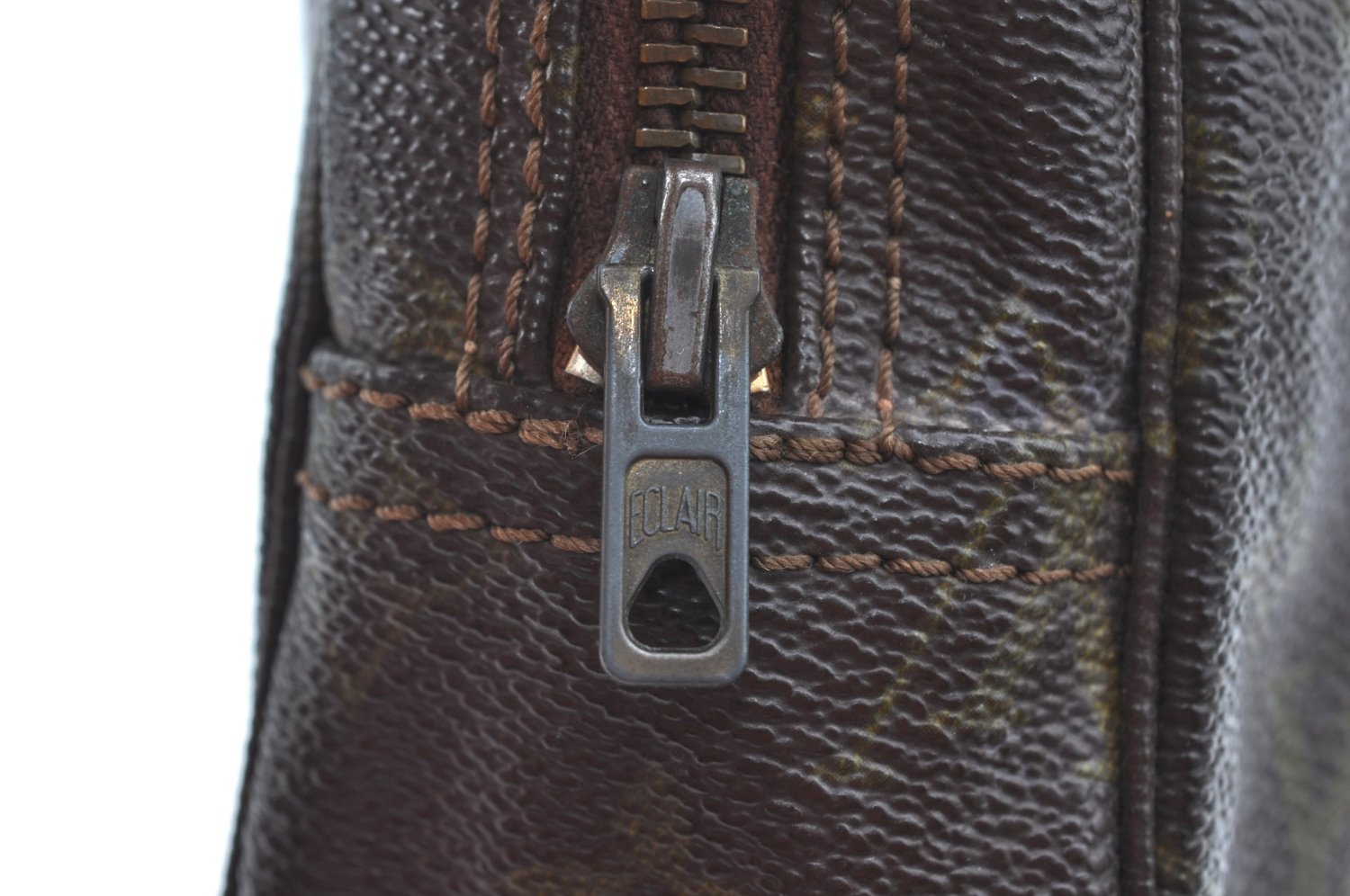 Auth Louis Vuitton Monogram Trousse Toilette 23 Clutch Bag Old Model Junk K5571