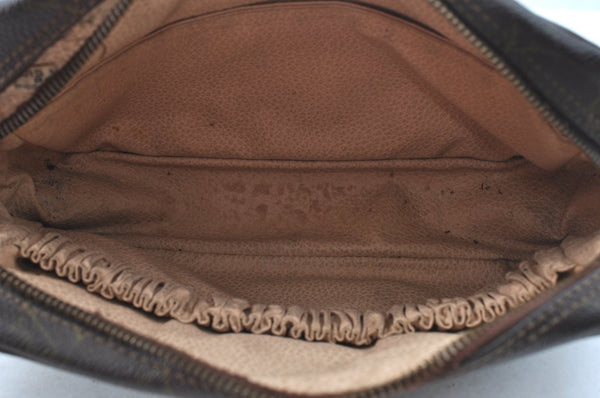 Auth Louis Vuitton Monogram Trousse Toilette 23 Clutch Bag Old Model Junk K5571