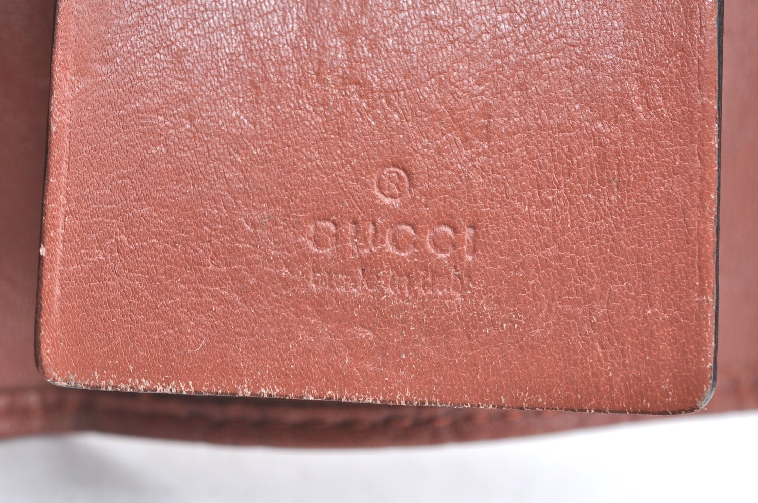 Authentic GUCCI Micro GG Guccissima Leather Key Case 268833 Pink K5583