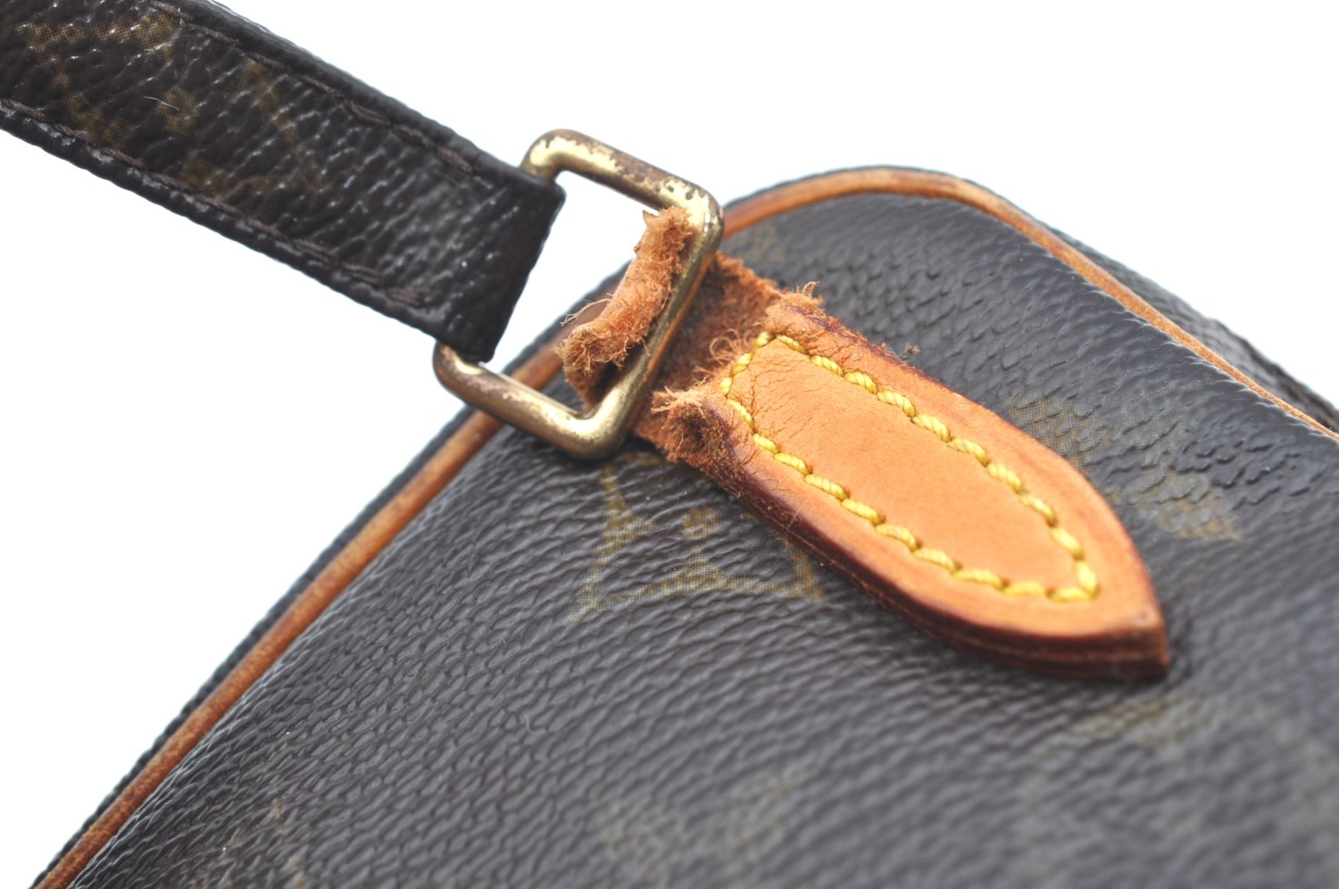 Auth Louis Vuitton Monogram Marly Bandouliere Shoulder Cross Bag LV Junk K5585