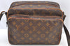 Authentic Louis Vuitton Monogram Nile Shoulder Cross Body Bag Old Model LV K5589