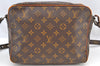 Authentic Louis Vuitton Monogram Nile Shoulder Cross Body Bag Old Model LV K5589