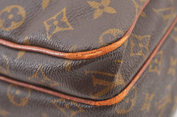 Authentic Louis Vuitton Monogram Nile Shoulder Cross Body Bag Old Model LV K5589