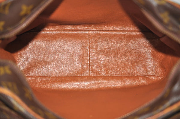 Authentic Louis Vuitton Monogram Nile Shoulder Cross Body Bag Old Model LV K5589