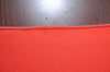 Authentic HERMES Carre 90 Scarf "TAHITI" Silk Red Gold Black K5596