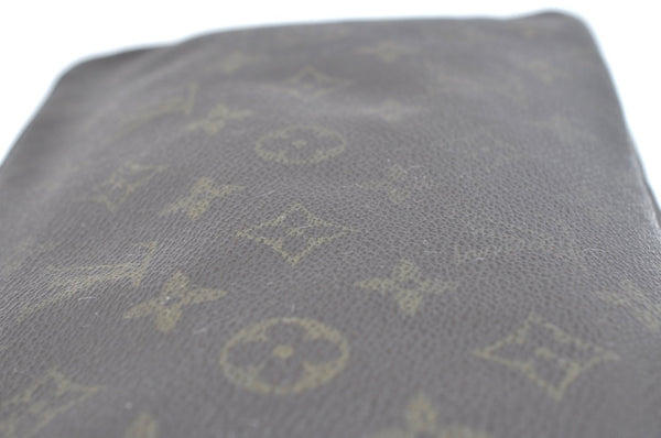Auth Louis Vuitton Monogram Trousse Toilette 28 Clutch Bag Old Model Junk K5597