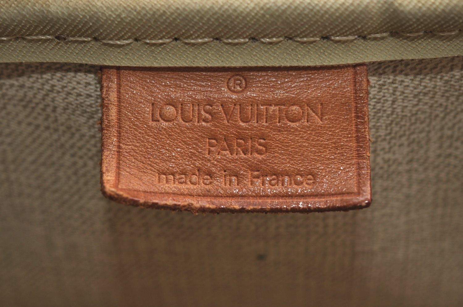 Authentic Louis Vuitton Monogram Deauville Hand Bag M47270 LV K5598