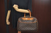 Authentic Louis Vuitton Monogram Deauville Hand Bag M47270 LV K5598