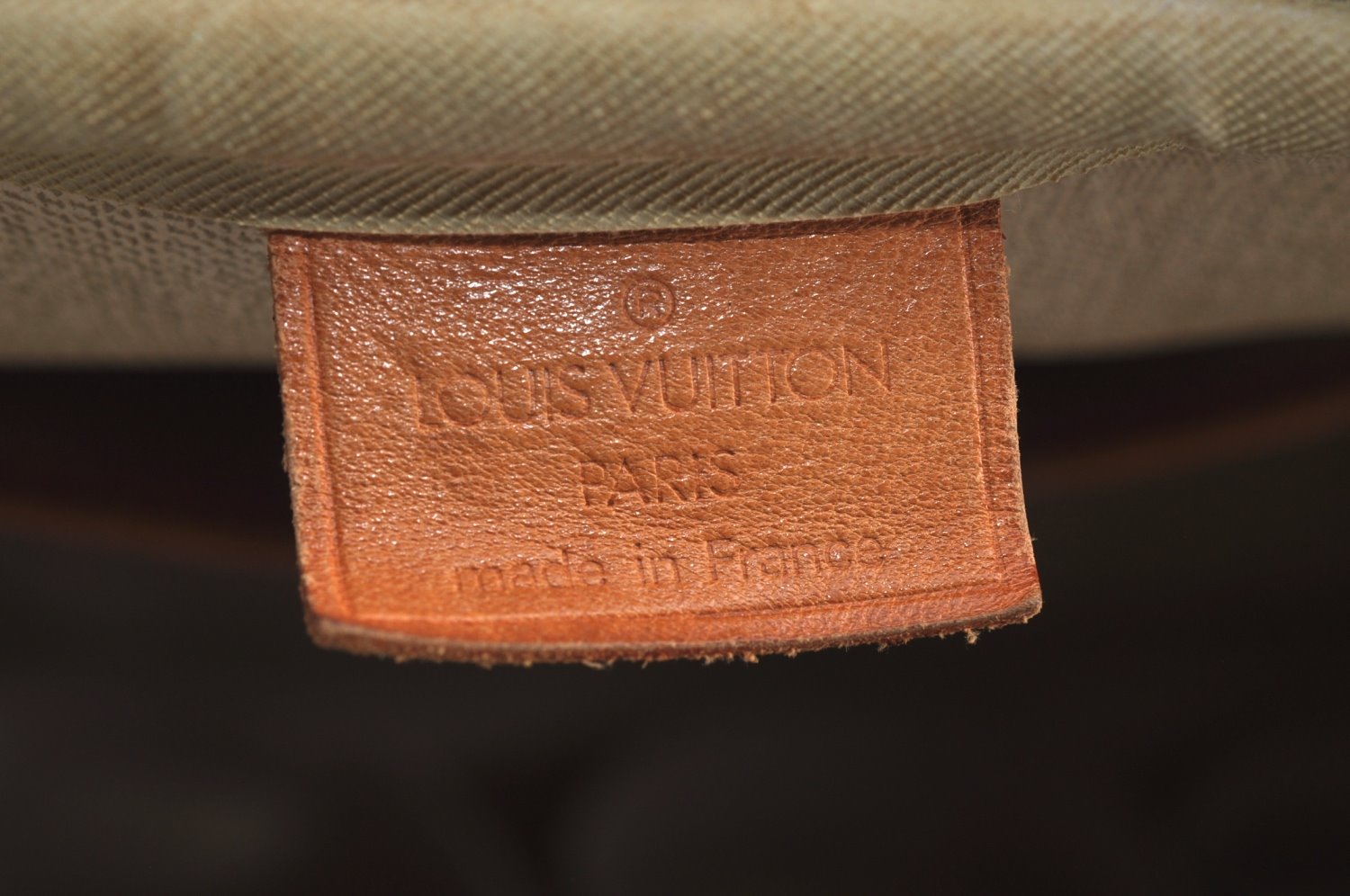 Authentic Louis Vuitton Monogram Deauville Hand Bag M47270 LV K5599