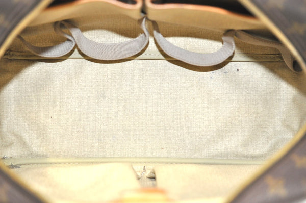 Authentic Louis Vuitton Monogram Deauville Hand Bag M47270 LV K5599