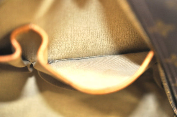 Authentic Louis Vuitton Monogram Deauville Hand Bag M47270 LV K5599