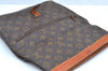 Auth Louis Vuitton Monogram Pochette Pliante Clutch Hand Bag Old Model LV K5602