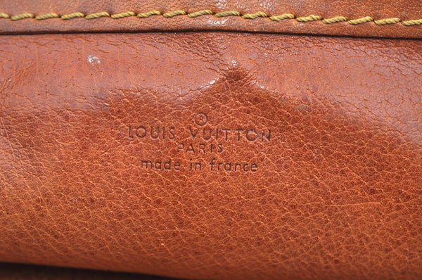Auth Louis Vuitton Monogram Pochette Pliante Clutch Hand Bag Old Model LV K5602