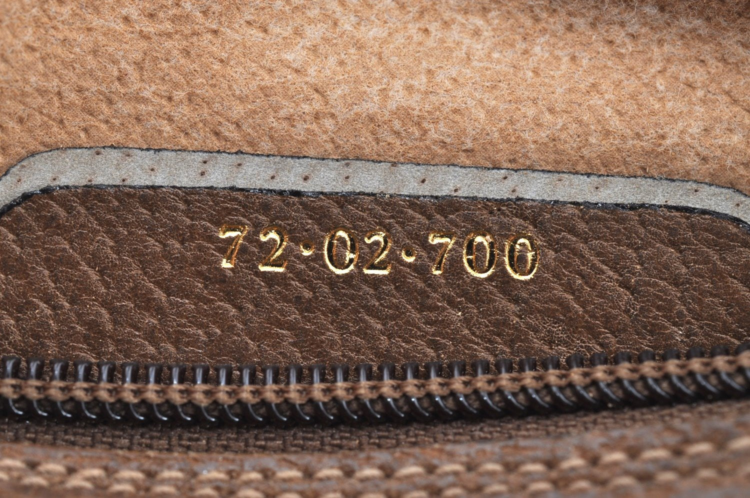 Authentic GUCCI Centennial Line Shoulder Cross Bag PVC Leather Brown Junk K5603