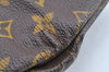 Auth Louis Vuitton Monogram Pochette Pliante Clutch Hand Bag Old Model LV K5604