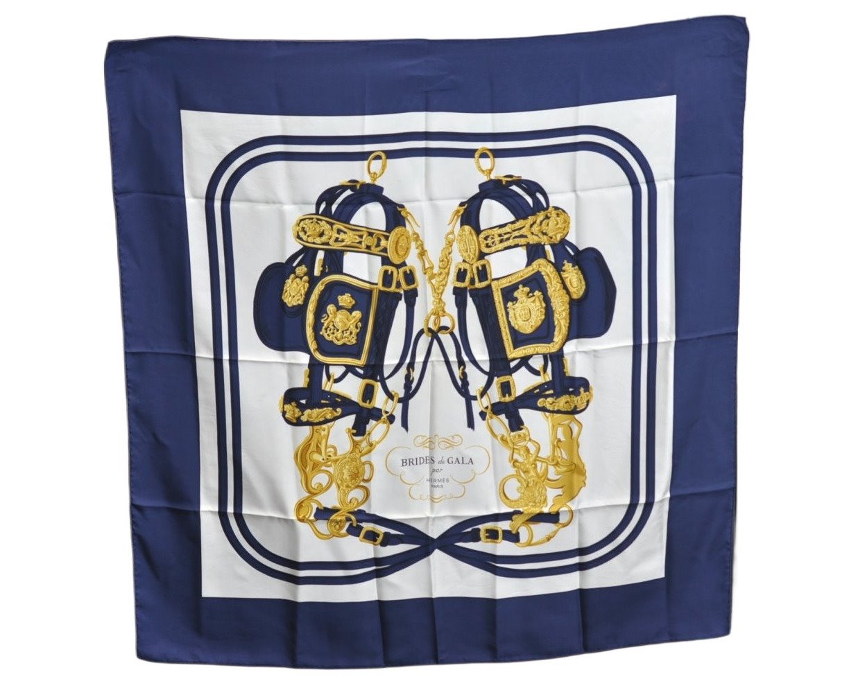 Authentic HERMES Carre 90 Scarf 