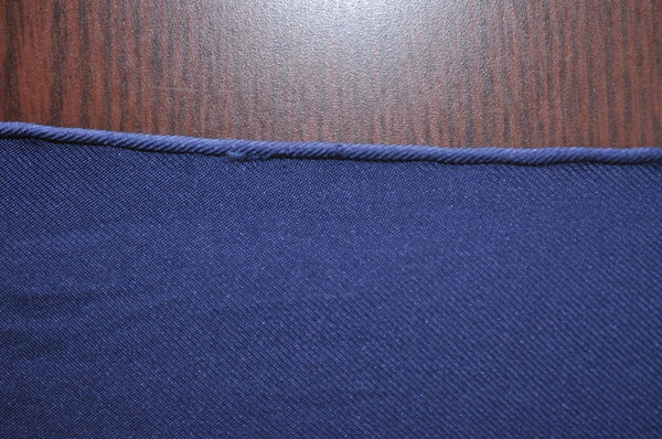 Authentic HERMES Carre 90 Scarf "BRIDES de GALA par" Silk Navy Blue K5606