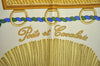 Authentic HERMES Carre 90 Scarf "Poste et Cavalerie" Silk Light Yellow K5610