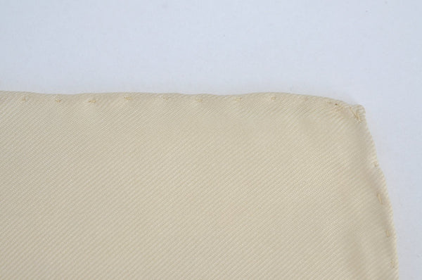 Authentic HERMES Carre 90 Scarf "Poste et Cavalerie" Silk Light Yellow K5610