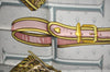Authentic HERMES Carre 90 Scarf "SELLES A HOUSSE" Silk Pink K5613