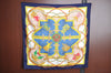 Authentic HERMES Carre 90 Scarf "GRAND TENUE" Silk Navy Blue K5614