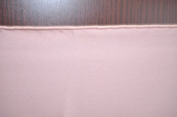 Authentic HERMES Carre 90 Scarf "BRIDES de GALA par" Silk Light Pink K5618