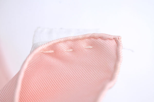Authentic HERMES Carre 90 Scarf "BRIDES de GALA par" Silk Light Pink K5618