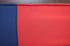Authentic HERMES Carre 90 Scarf "Clic Clac" Silk Red Blue K5619