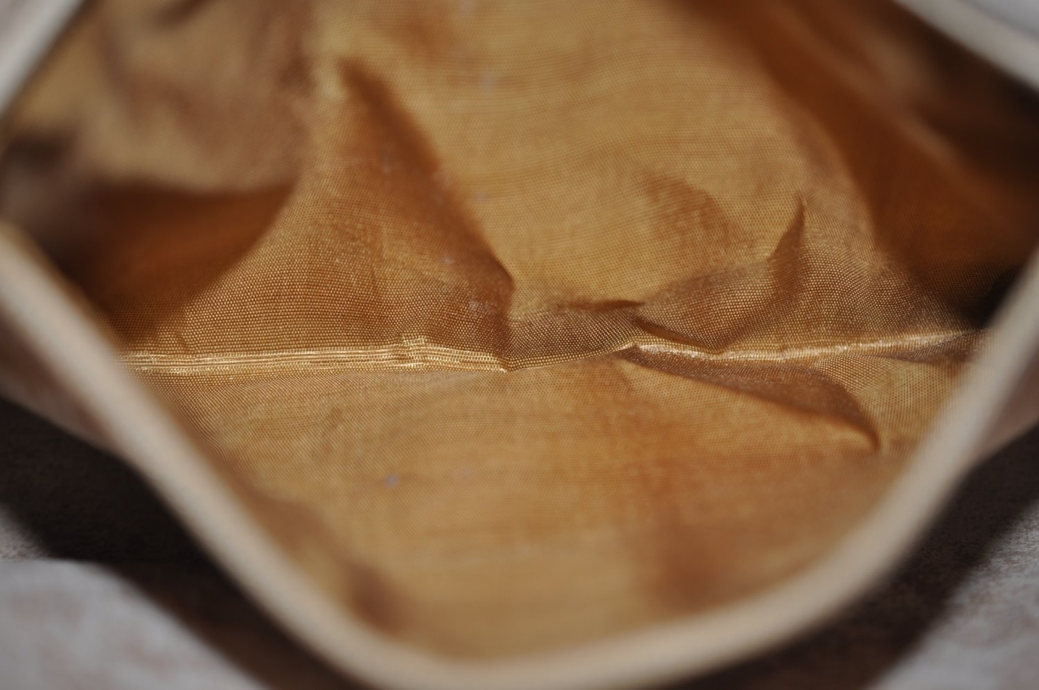 Authentic GUCCI GG Plus Clutch Hand Bag Purse PVC Leather Brown Junk K5622