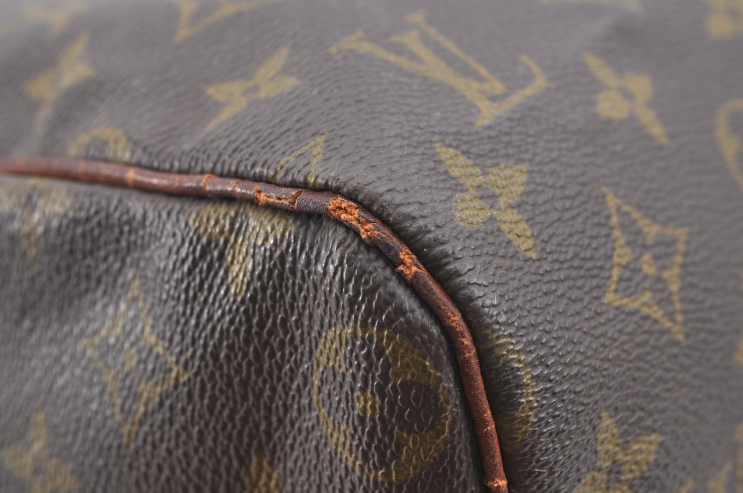 Authentic Louis Vuitton Monogram Keepall 45 Travel Boston Bag Old Model LV K5623