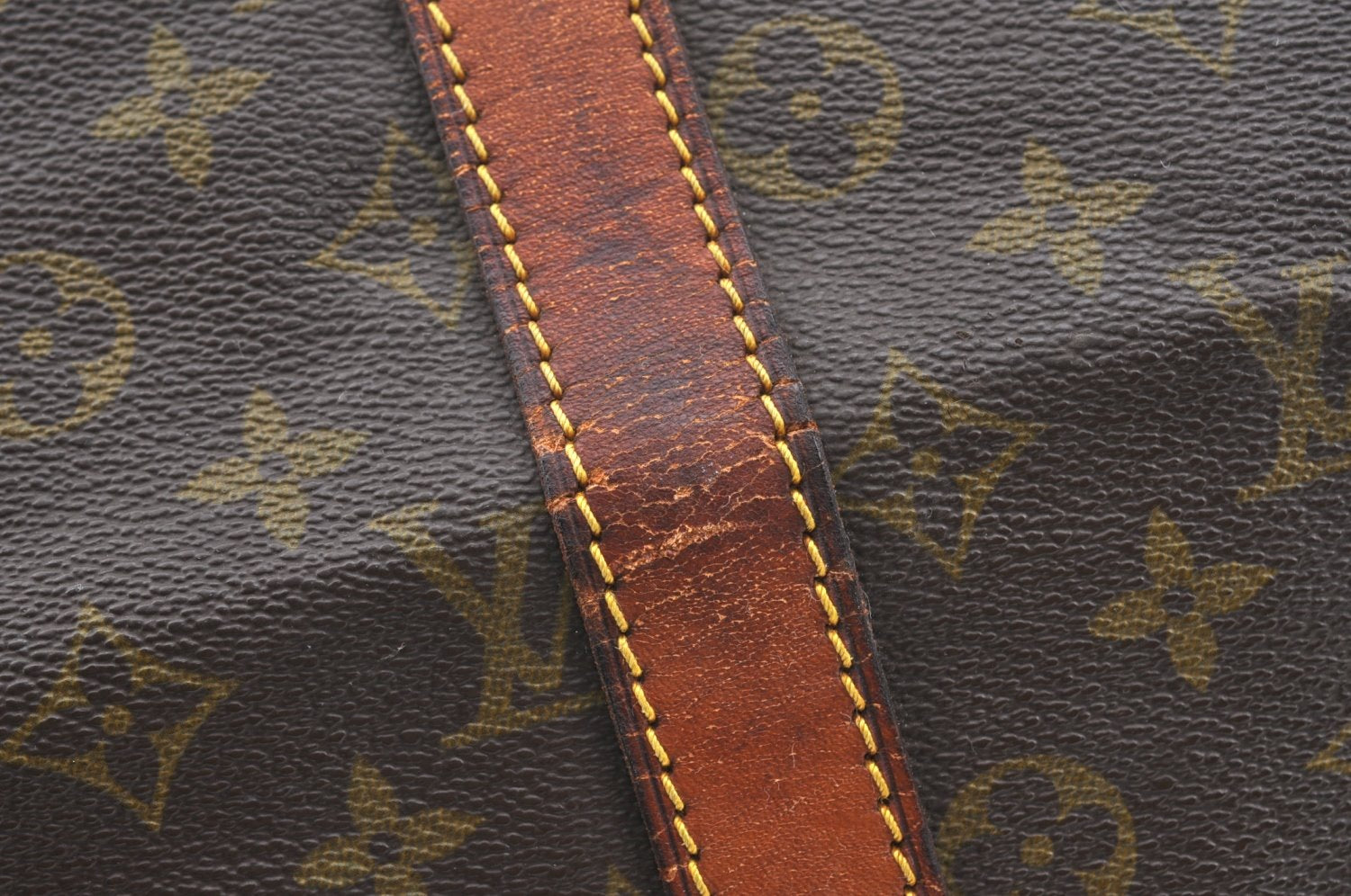 Authentic Louis Vuitton Monogram Keepall 45 Travel Boston Bag Old Model LV K5623