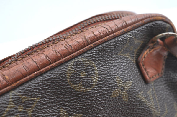 Authentic Louis Vuitton Monogram Pochette Sport Clutch Hand Bag Old Model K5626