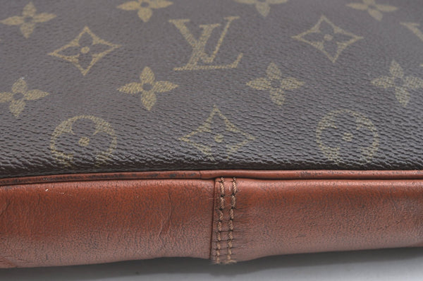 Authentic Louis Vuitton Monogram Pochette Sport Clutch Hand Bag Old Model K5626