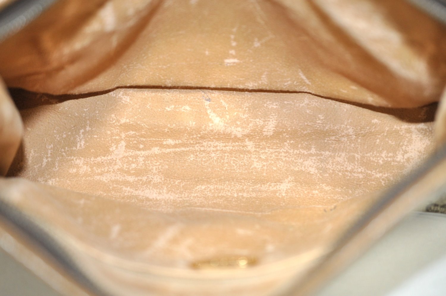 Authentic GUCCI GG Plus Clutch Hand Bag Purse PVC Leather Brown K5632