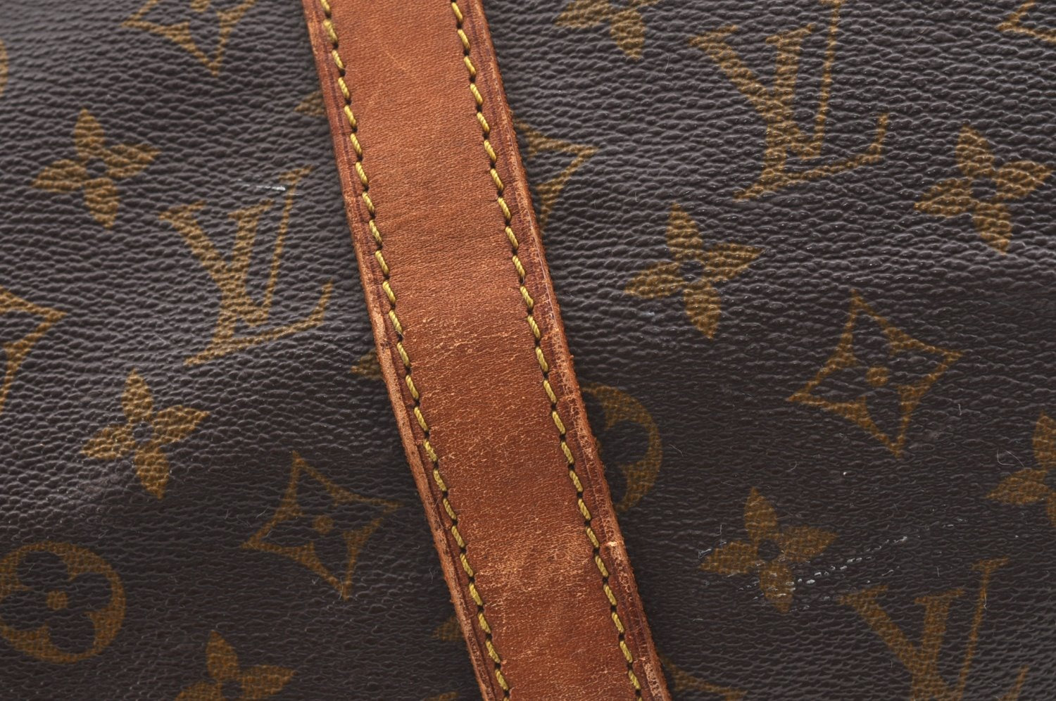 Authentic Louis Vuitton Monogram Keepall 50 Travel Boston Bag Old Model LV K5636