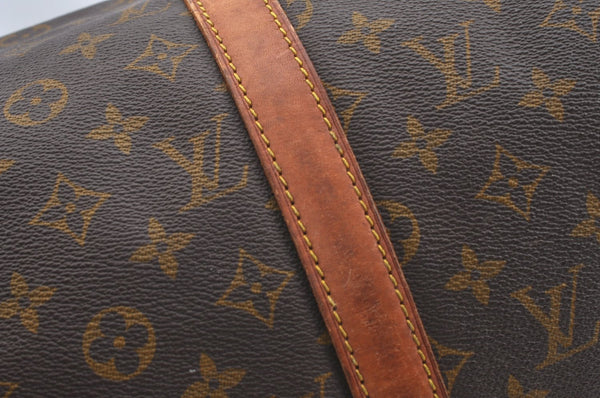 Authentic Louis Vuitton Monogram Keepall 50 Travel Boston Bag Old Model LV K5636