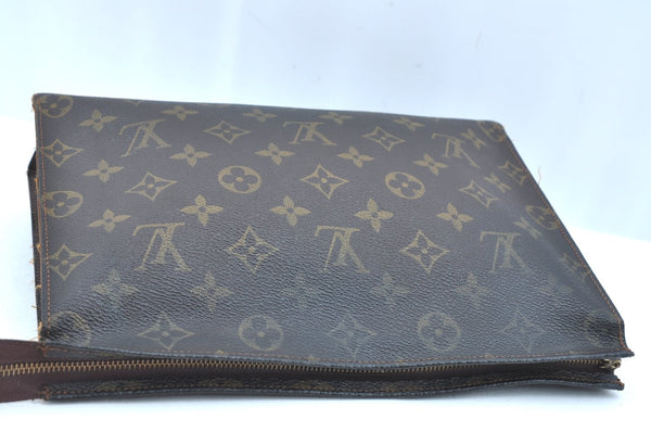 Louis Vuitton Monogram Poche Toilette 26 Cosmetics Pouch Old Model Junk K5642