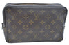 Auth Louis Vuitton Monogram Trousse Toilette 23 Clutch Bag Old Model Junk K5647