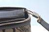 Authentic CELINE C Macadam Carriage Shoulder Bag Canvas Leather Brown K5648