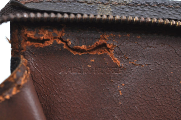 Auth Louis Vuitton Monogram Poche Toilette 26 Cosmetics Pouch Old Model LV K5650