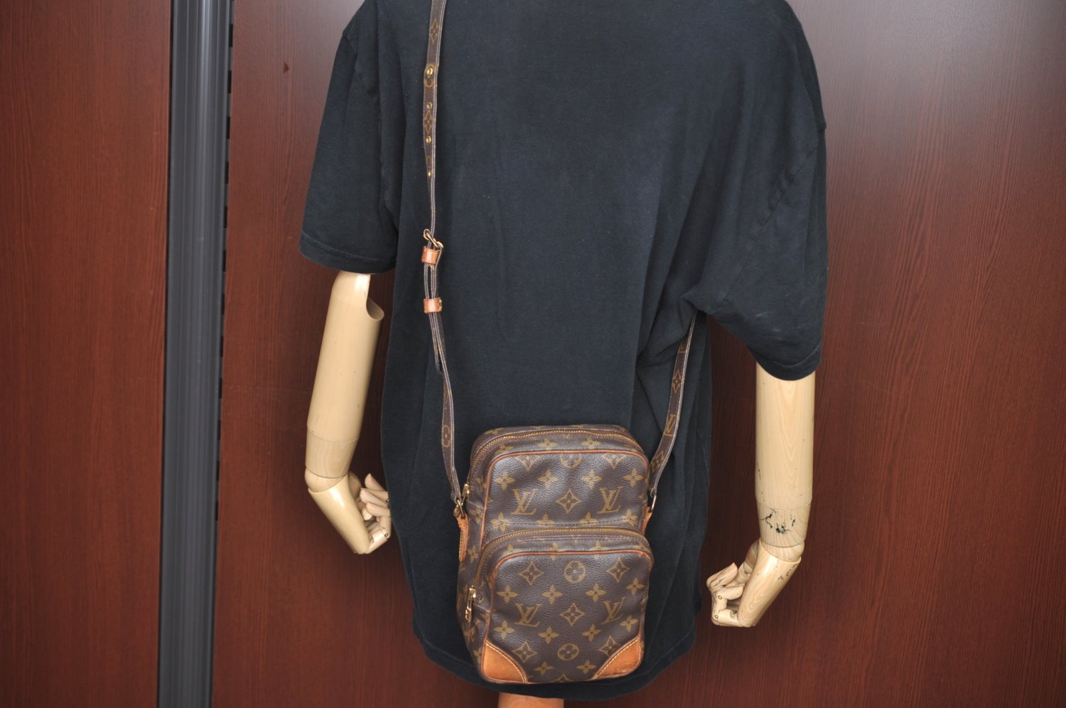 Authentic Louis Vuitton Monogram Amazone Shoulder Cross Body Bag M45236 LV K5659