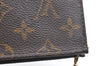 Auth Louis Vuitton Monogram Poche Toilette 15 M47546 Cosmetics Pouch Junk K5663