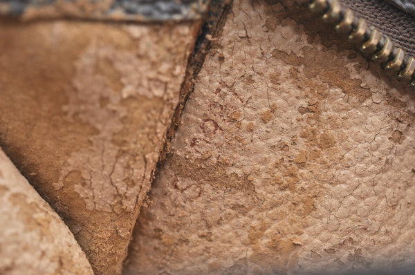 Auth Louis Vuitton Monogram Poche Toilette 15 M47546 Cosmetics Pouch Junk K5663