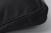 Authentic GUCCI Vintage Bamboo Shoulder Tote Bag Nylon Enamel Black K5664
