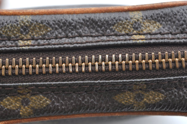 Auth Louis Vuitton Monogram Mini Poche Danube Shoulder Cross Bag M45268 LV K5665