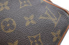 Auth Louis Vuitton Monogram Mini Poche Danube Shoulder Cross Bag M45268 LV K5665