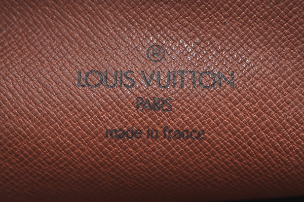 Auth Louis Vuitton Monogram Mini Poche Danube Shoulder Cross Bag M45268 LV K5665